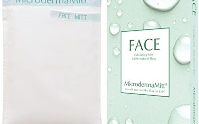 MicrodermaMitt Deep Exfoliating Glove for Facial Peel, Instant Results Using Water, Exfoliating Mitt for Face, Even Skin Tone, Unclog Pores, Combat Wrinkles, Sun Damage, Improve Skin Texture