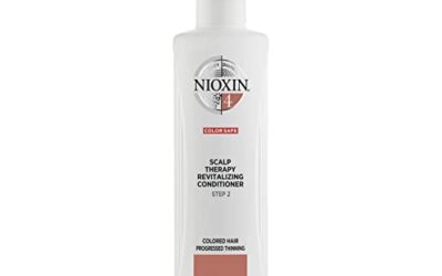 Nioxin System 4 Scalp Therapy Conditioner, Color Treated Hair with Progressed Thinning, 10.1oz (Pack of 1)