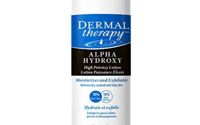 Dermal Therapy Alpha Hydroxy High Potency Lotion – Moisturizing and Exfoliating Treatment for Scaly, Flaky, Dry Skin | 10% Urea and 10% Lactic Acid | 16 fl. oz