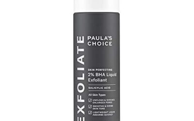 Paulas Choice–SKIN PERFECTING 2% BHA Liquid Salicylic Acid Exfoliant–Facial Exfoliant for Blackheads, Enlarged Pores, Wrinkles & Fine Lines, 4 oz Bottle