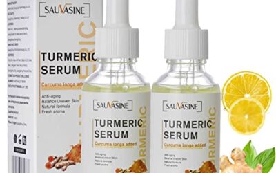 Turmeric Dark Spot Corrector Serum, Turmeric Repair Face Serum, Natural Turmeric Bright Skin Dark Spot Skin Care Moisturizing Repair Serum (2x30ml)