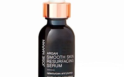 Josie Maran Argan Smooth Skin Resurfacing Serum – Visably Smoother Complexion (25 mL | 0.85 ﬂ. oz.)