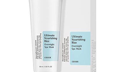 COSRX Ultimate Nourishing Rice Overnight Spa Mask, 60ml / 2.02 fl.oz | Rice Extract 68% and Niacinamide 2% | Korean Skin Care, Animal Testing Free, Paraben Free