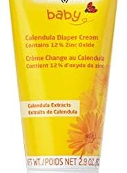 Weleda Baby Calendula Diaper Cream, 2.8 Fluid Ounce, Plant Rich Protection with Calendula, Chamomile, Sweet Almond Oil, Lanolin and Zinc Oxide