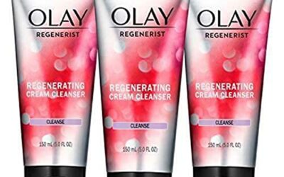 Olay Regenerist Regenerating Cream Cleanser Face Wash, 5 fl oz (Pack of 3)