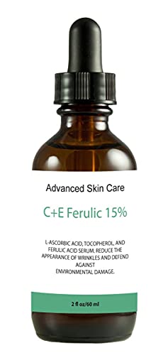 Advanced Skin Care Advanced skin care 15% Vitamin CE serum (Compare to Leading Skin CE Serum) with Ferulic Acid 2.oz 2 Fl Oz (Pack of 1)
