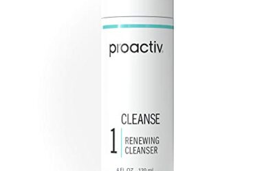 Proactiv Acne Cleanser – Benzoyl Peroxide Face Wash and Acne Treatment – Daily Facial Cleanser and Hyularonic Acid Moisturizer with Exfoliating Beads – 60 Day Supply, 4 Oz