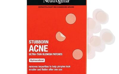 Neutrogena Stubborn Acne Pimple Patches, Acne Treatment for Face, Ultra-Thin Hydrocolloid Spot Stickers Provide Optimal Healing for Pimples, 24 Patches