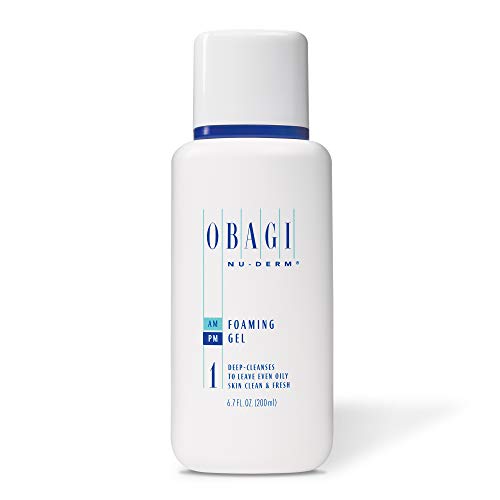 Obagi Nu-Derm Foaming Gel for Face – Hydrating Cleanser With Aloe Vera – Foaming Facial Cleanser – Lightweight Face Cleanser – Skincare Product for Smooth Skin – Deep-Cleansing Formula – 6.7fl oz