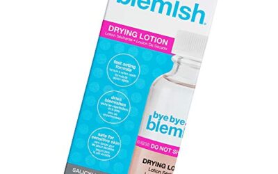 Bye Bye Blemish Acne Drying Lotion, Reduce Pimples Overnight 1oz, 1-Pack