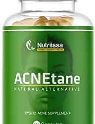 ACNEtane | Acne Pills for Cystic Acne | Hormonal Acne Treatment with Vitamin Complex & L-Carnitine | All-Natural Non-GMO Supplements for Teens & Adults | 180 Vegan Capsules