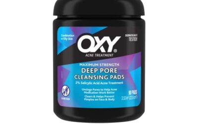 OXY Acne Medication Cleansing Pads â€“ Daily Defense with Maximum Strength 2% Salicylic Acid 90 Count (90 pads; Pack of 3)