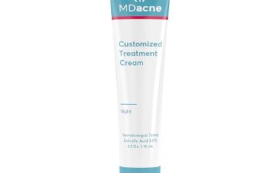 MDacne Salicylic Acid 2.0% – Acne Treatment Cream – Facial Exfoliant Unclog Pores, Prevents Blemishes, Blackheads, Wrinkles & Fine Lines – Reduce Irritation for Sensitive Acne-Prone Skin