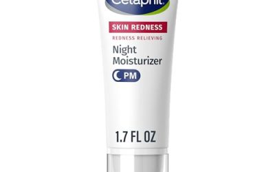 Cetaphil Night Cream, Redness Relieving Night Moisturizer for Face, 1.7 fl oz, For Dry, Redness-Prone Skin, Hypoallergenic, Fragrance Free