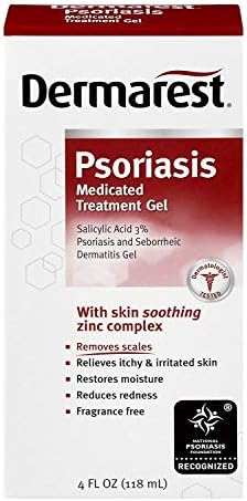 Dermarest Psoriasis Medicated Treatment Gel, 4 oz (Pack of 6)