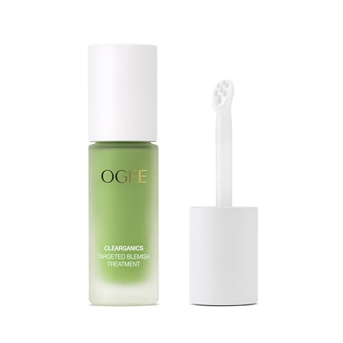 Ogee Plant-Based Acne Treatment for Face with Salicylic Acid – Targeted Acne Spot Treatment with Soothing Ceramic Application Tip