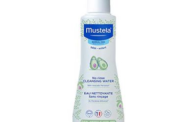 Mustela Baby Cleansing Water – No-Rinse Micellar Water – with Natural Avocado & Aloe Vera – for Baby’s Face, Body & Diaper – 1 or 2-Pack – Various Sizes