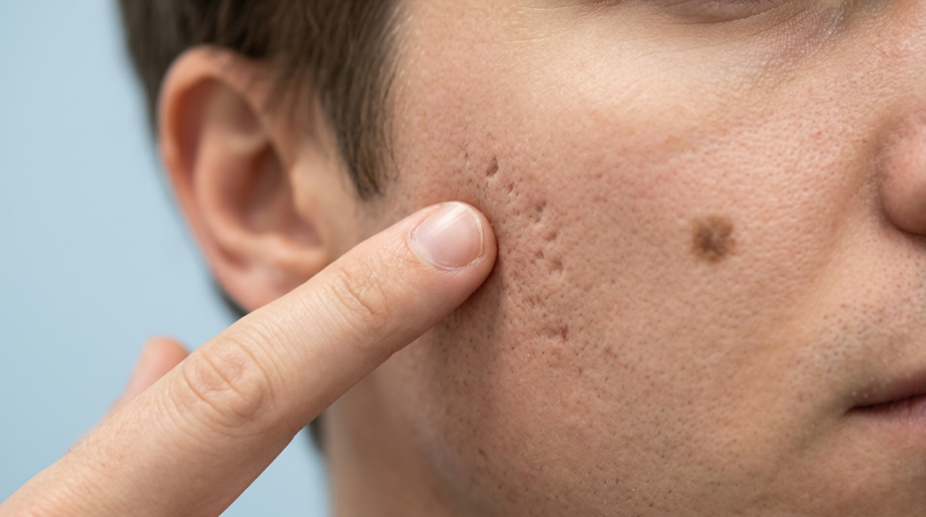 Acne Scars vs Dark Marks