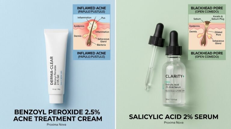 Benzoyl Peroxide vs Salicylic Acid