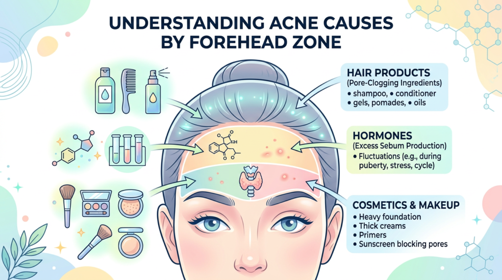 Forehead Acne