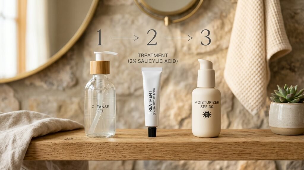 How to Build a Simple Acne Routine