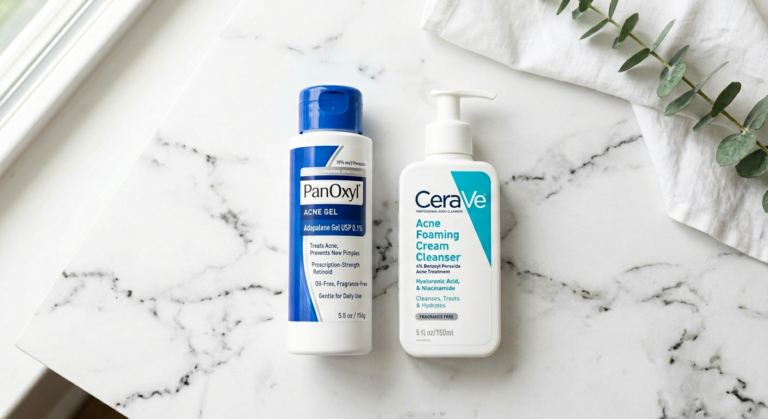 PanOxyl vs CeraVe Acne Cleanser