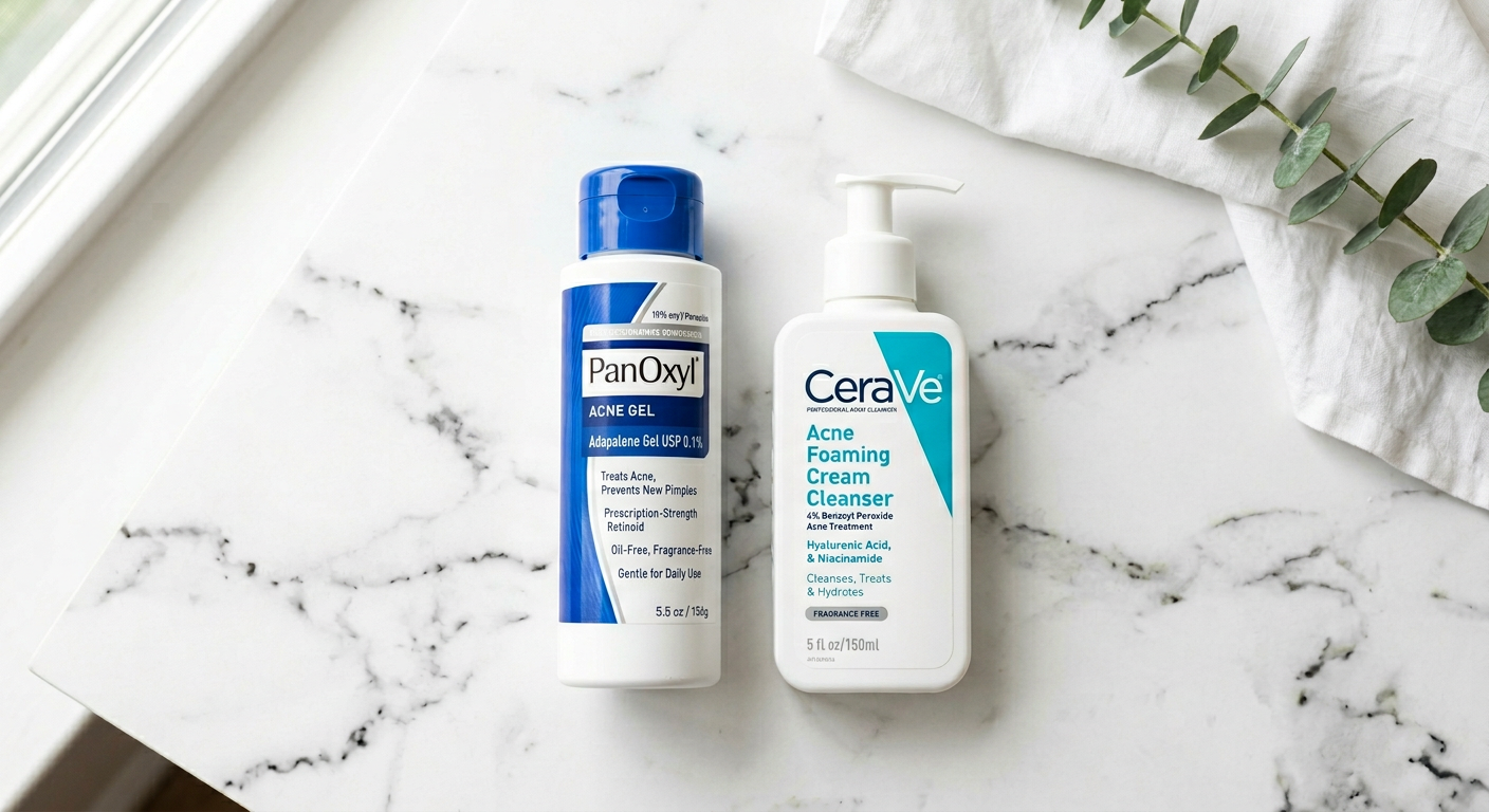 PanOxyl vs CeraVe Acne Cleanser
