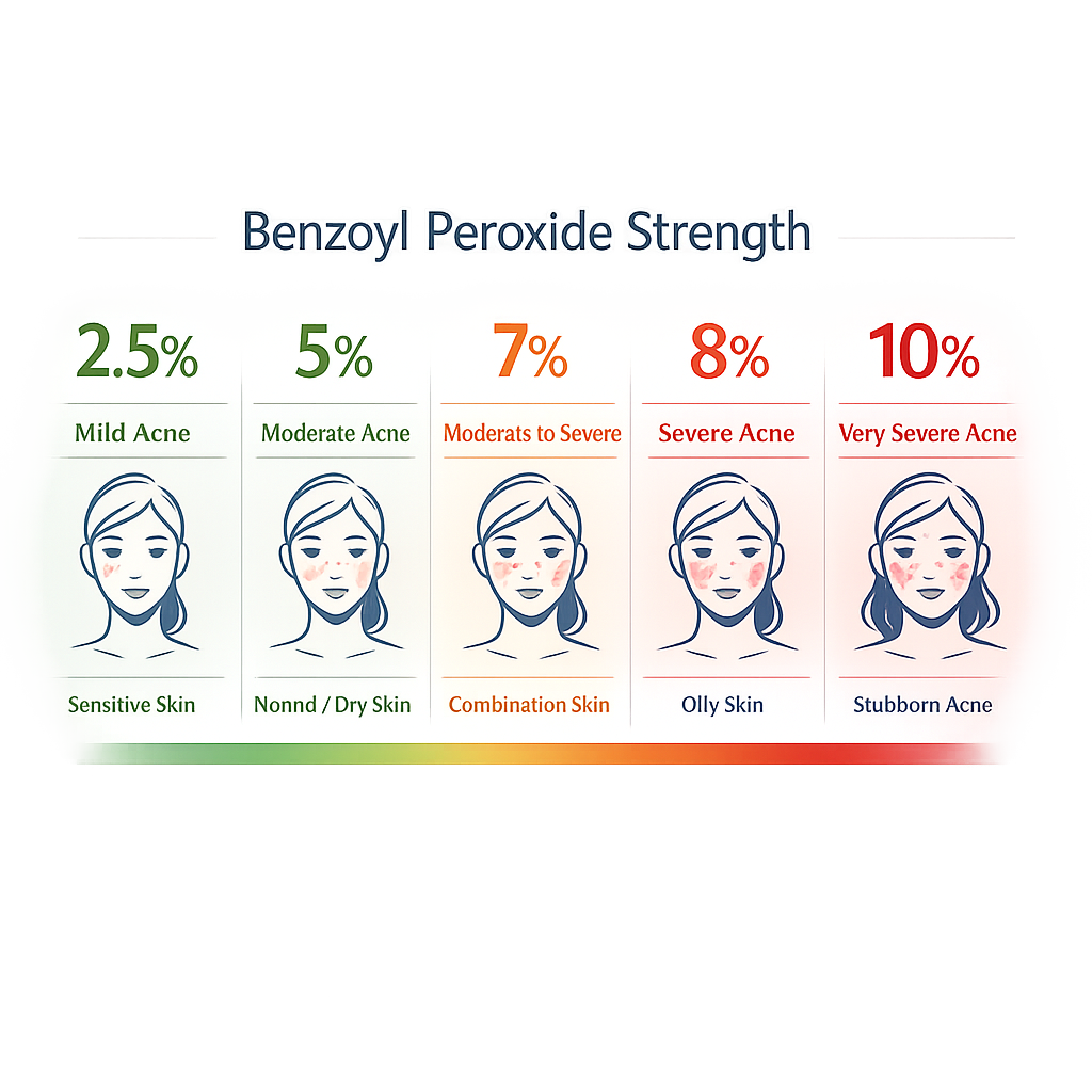 Salicylic Acid vs Benzoyl Peroxide