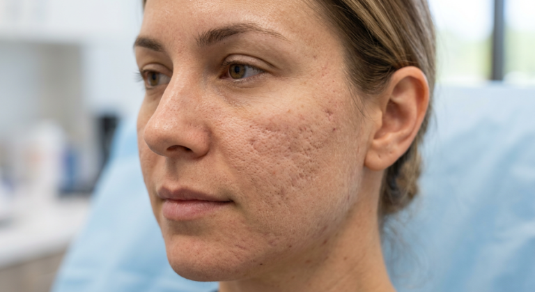 Uneven Skin Texture After Acne