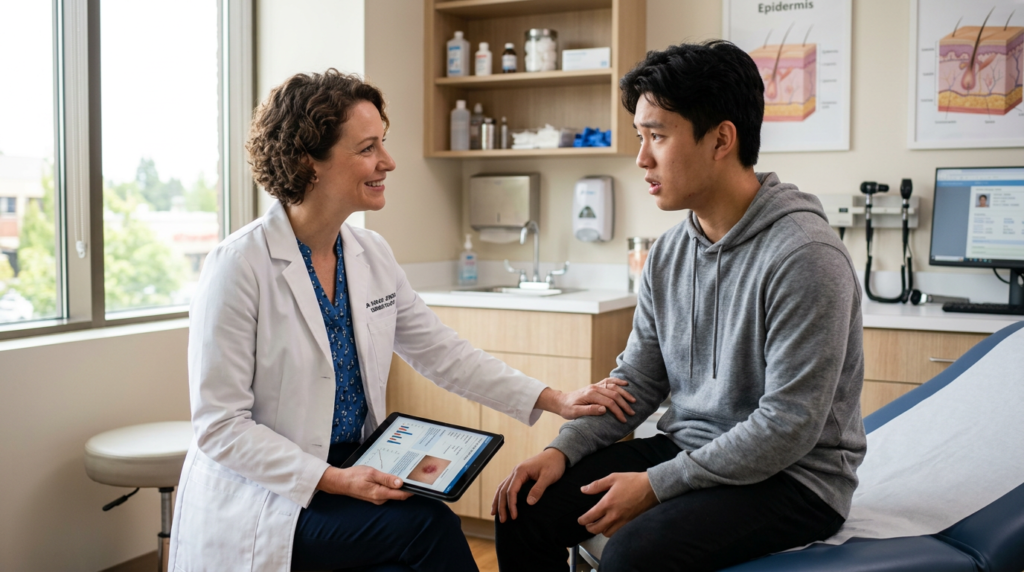 When to See a Dermatologist for Acne