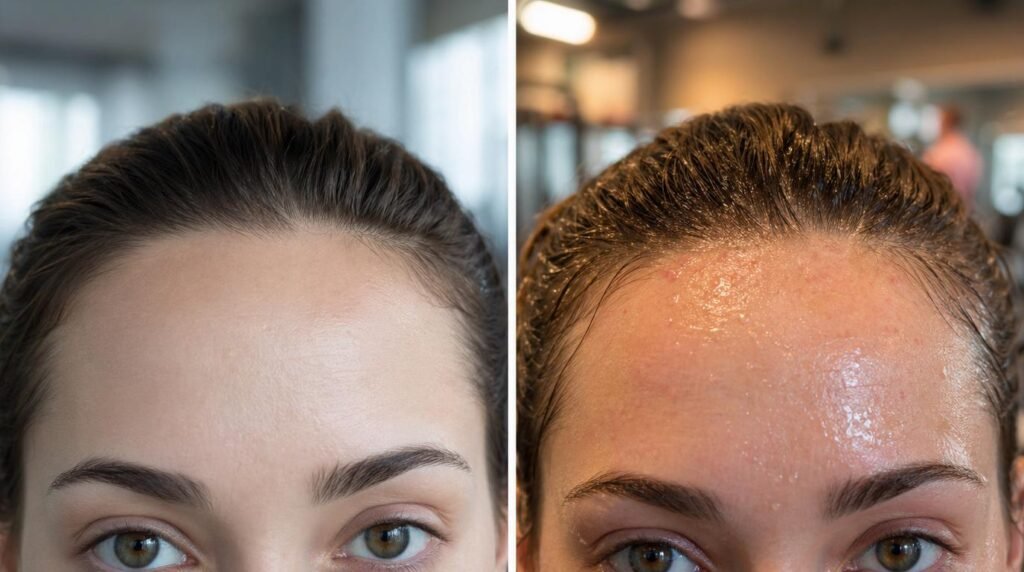 fungal acne on forehead